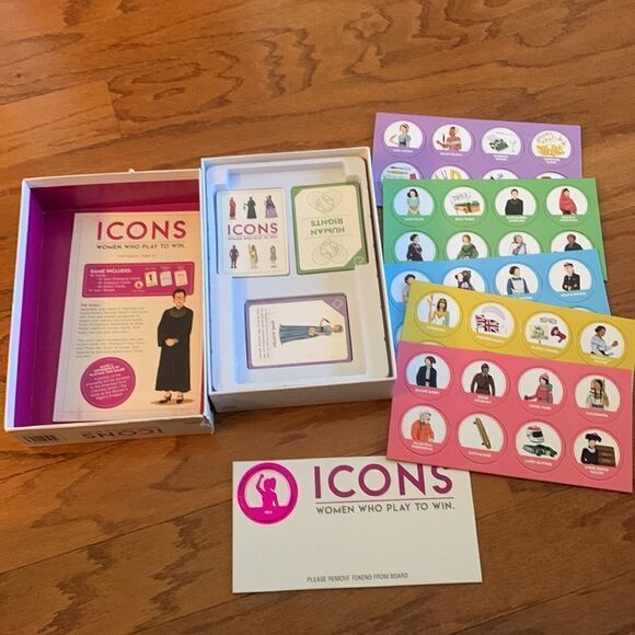 Family Card Game: ICONS women who play to win - Picture 2 of 6